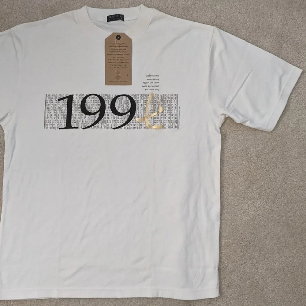 NWT Alan Chan Creations 1997 Hong Kong shirt